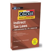 Taxmann's Indirect Tax Laws Cracker [IDT] for CA Final May 2024 Exam by CA (Dr.) Mahesh Gour, CA (Dr.) K.M. Bansal | New Syllabus 2024 by ICAI